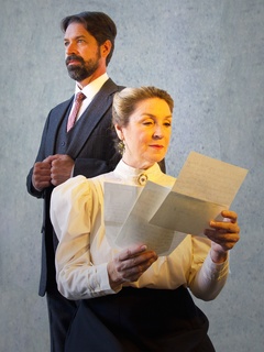 Lisa Fairchild and Alan Pollard in Dear Liar!