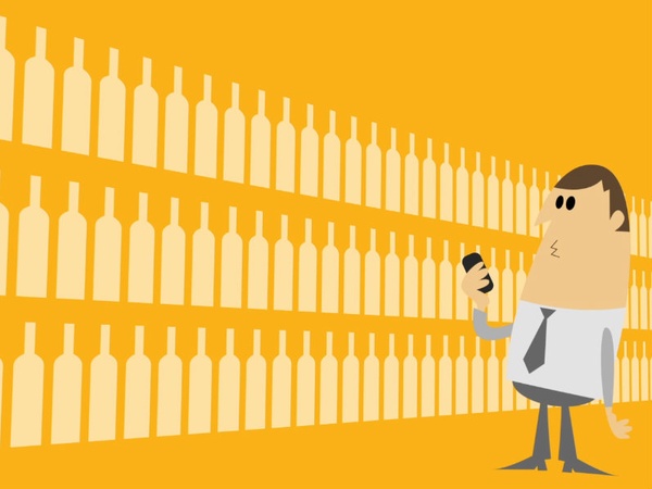 WinePoynt app cartoon