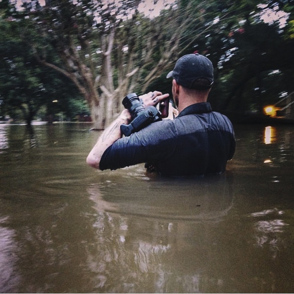 Hurricane Harvey flooding in Houston photo of Dan Henson