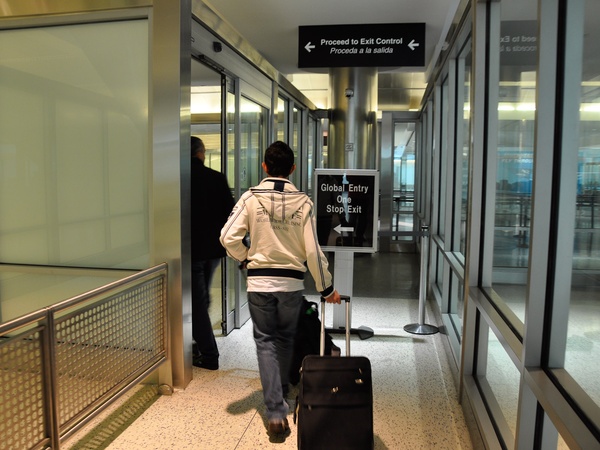 IAH fast lane, airport, OneStop launch, November 2012