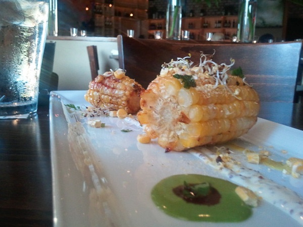 Roots Bistro, corn