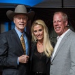 Larry Hagman, Gina Ginsburg, Scott Ginsburg