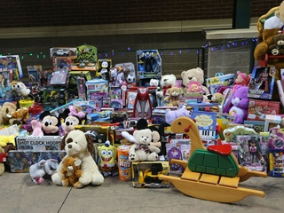 Texas Rangers present Cowboy Santas Toy Drive