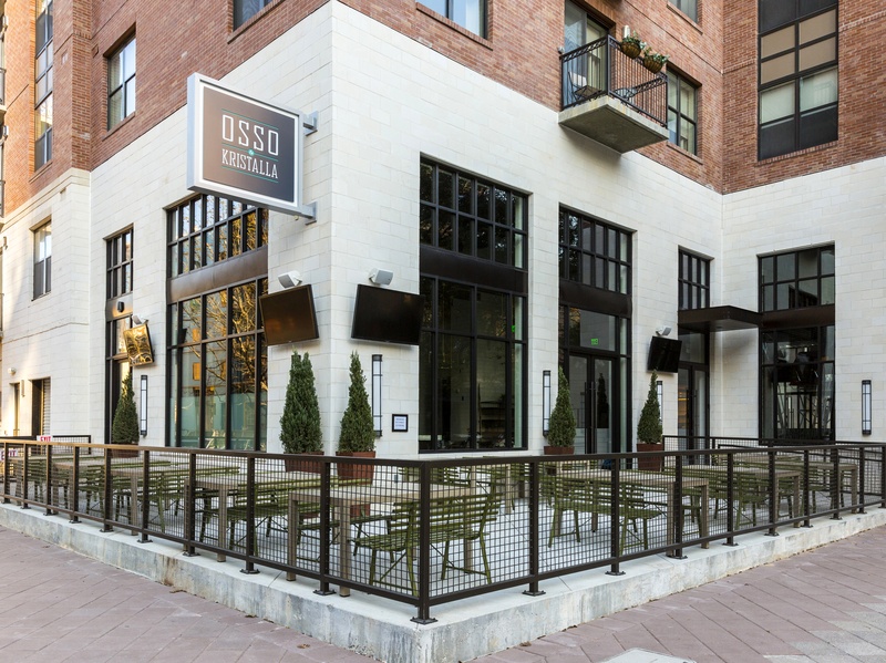 Houston, new patios, April 2017, Osso and Kristalla