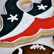 Ooh La La, shortbread, cookies, Texans, bull, January 2013