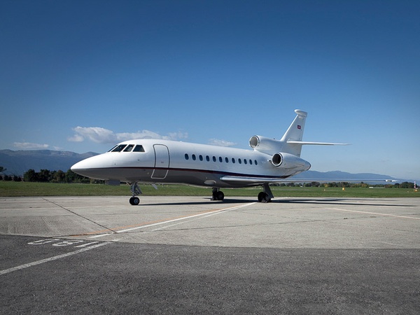 Falcon 900 EX, jet, private plane